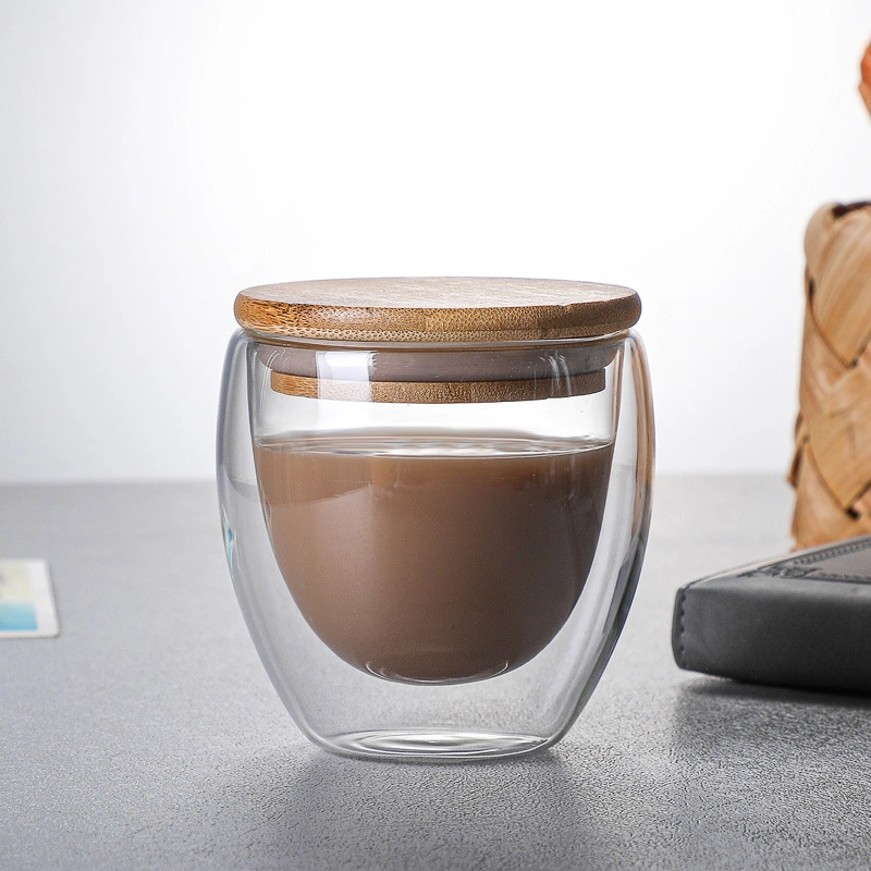 Factory Supply Glass Coffee Mug Tea Cup Milk Drinking Glassware