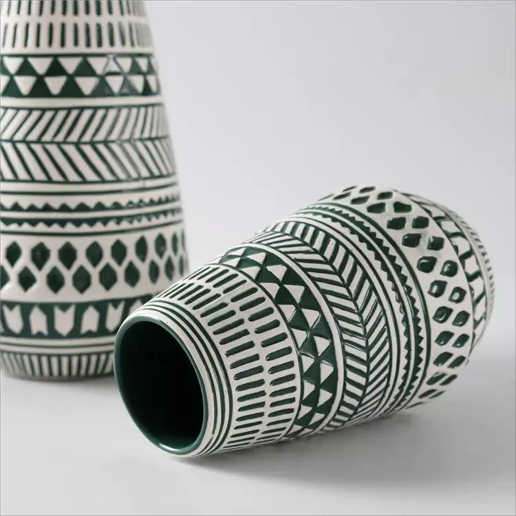 Hot Sale Custom Logo Matte Home Decor Gift Modern Luxury Wedding Decoration Ceramic Porcelain Vases for Events