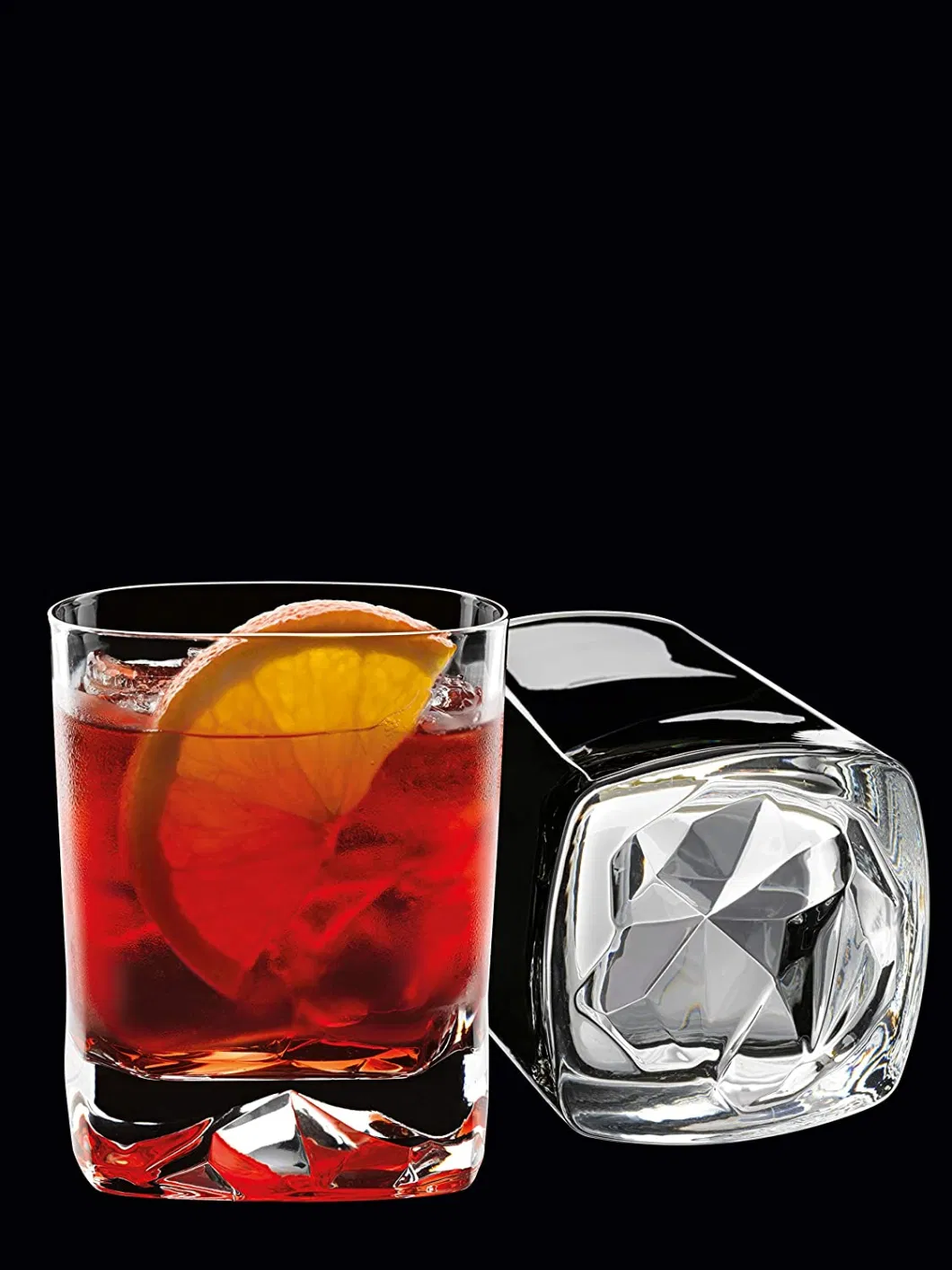 13.5oz Amazon Old Fashioned Crystal Cocktail Drinking Whiskey Glass