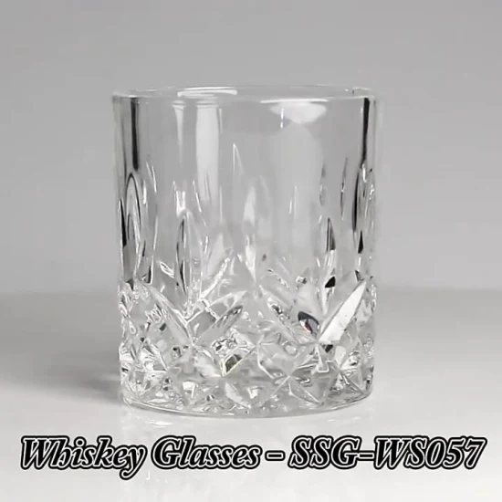 Wholesale Tumbler Whiskey Drinking Glasses Rock Whisky Wine Glass
