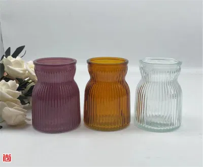 Marvellous European Style Glass Flower Vase for Home Decor